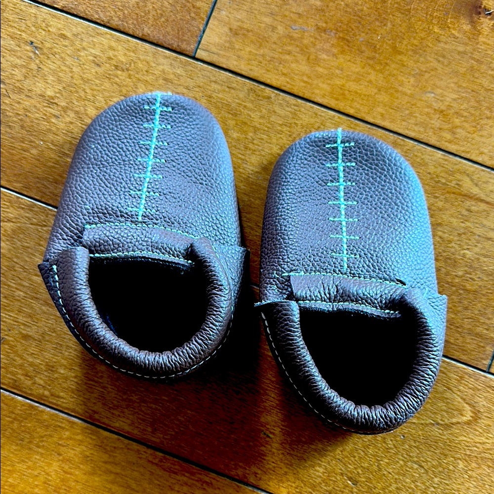 Bird rock baby moccasins
